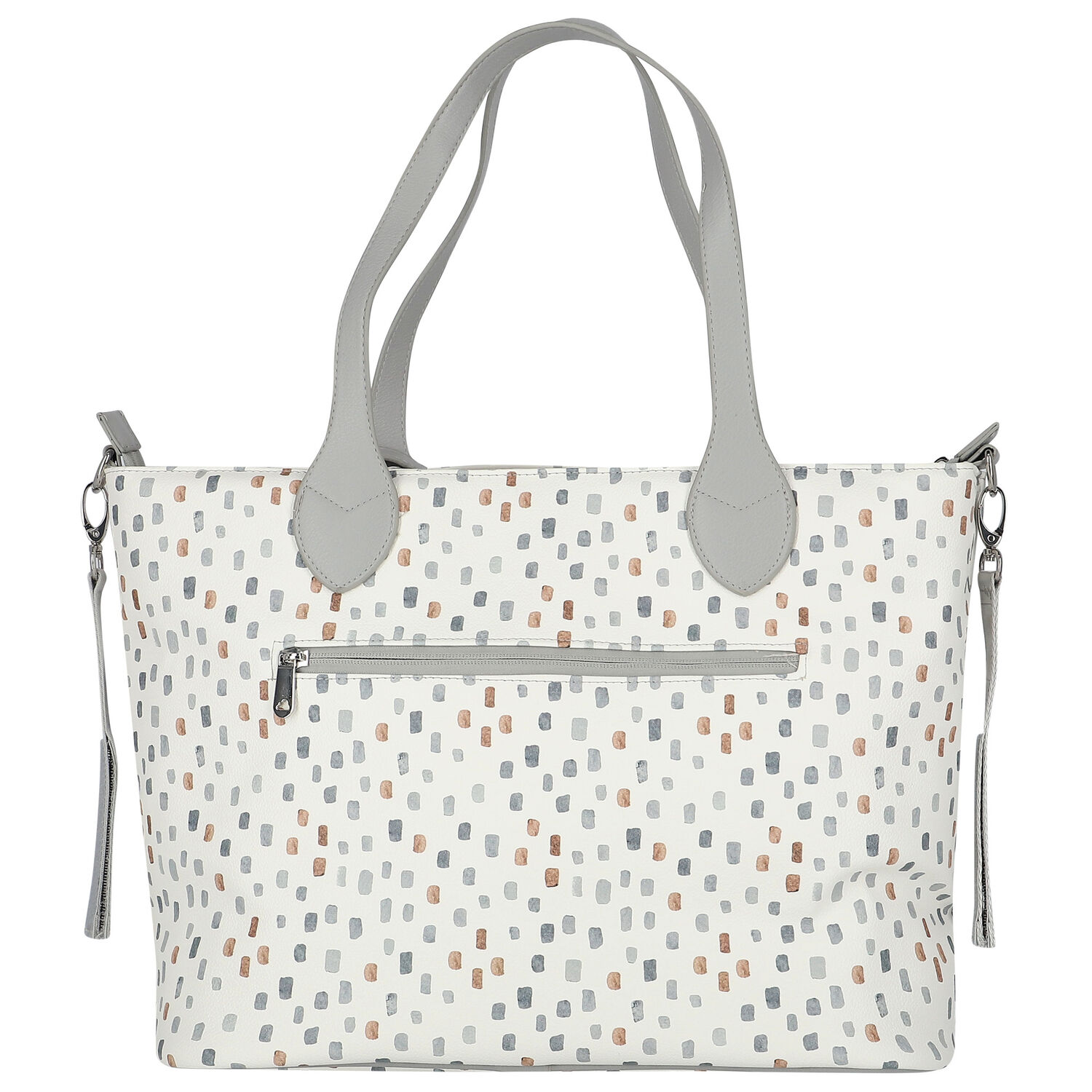 Ivory & Grey Baby Changing Bag, 3, hi-res image number null